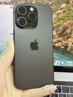 IPHONE 16 PRO 128 GB BLACK INDIAN 2 MONTH OLD WITH BOX CABLE PHONE