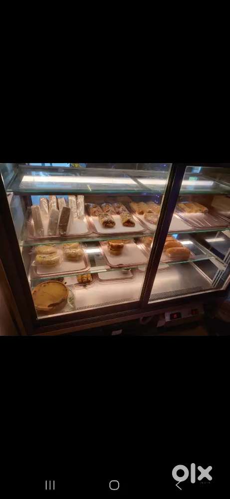 Cake shop display counter and racks for sale