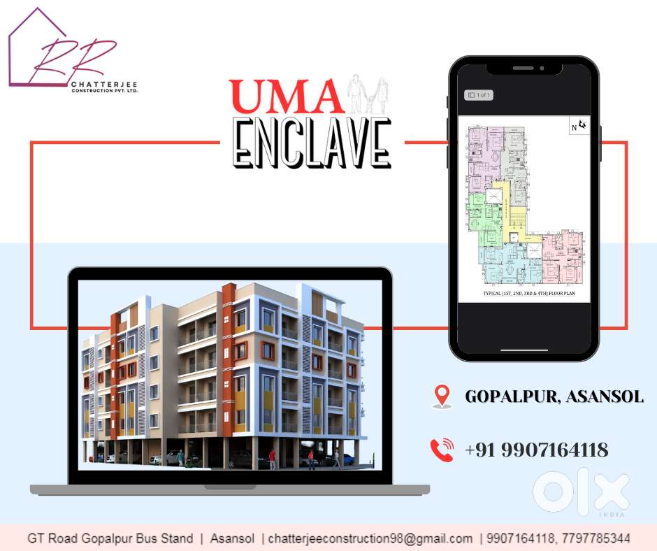 UMA ENCLAVE GOPALPUR BY CHATTERJEE CONSTRUCTION