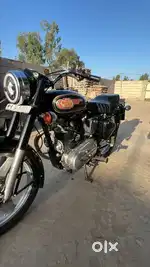 Bullet standard engine gear ok good condition new tyre koi problem nai