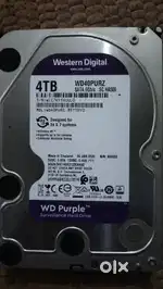 WD hard disk for sale 3 year warranty 4 TB