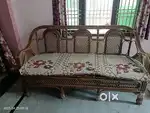Cane wood sofas  2