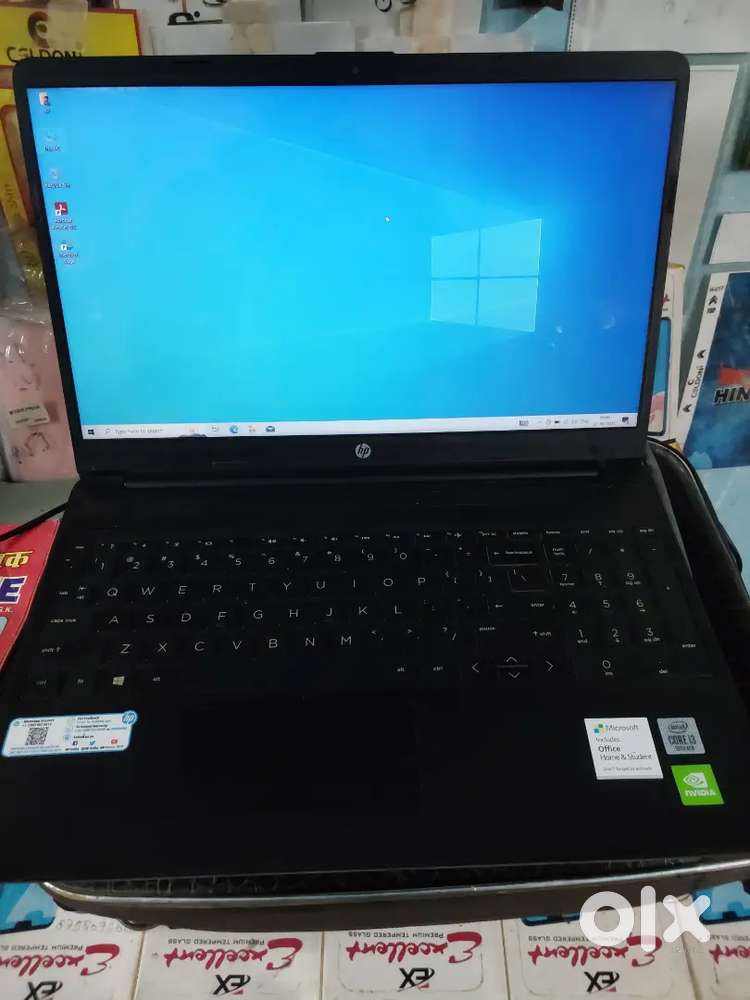 Hp laptop i3 10th generation 
HARDDISK 1tb 
Ram 4gb
GRAFIX 2gb