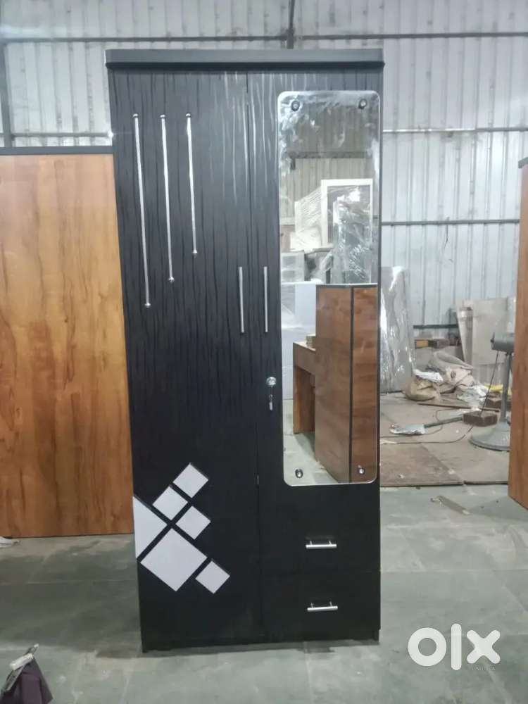 2 door wardrobe available at factory rate in udhna