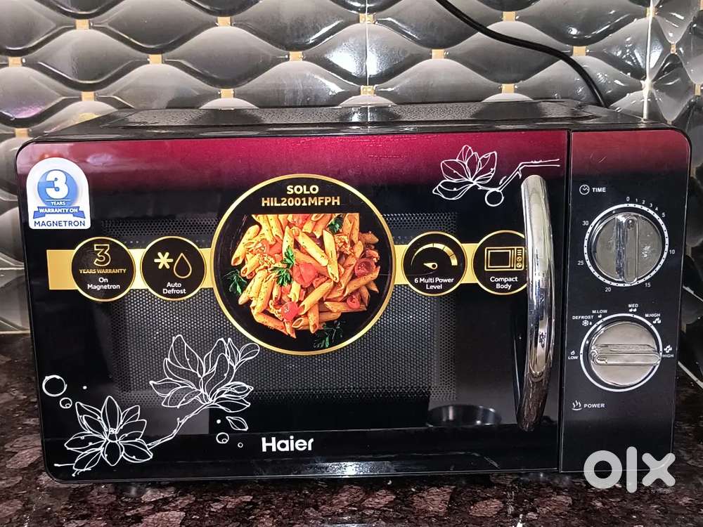 New microwave oven