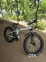 Foldable gear cycle with fat tyre for sale