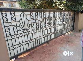 Sliding gate length 20ft for sale, openable gate 4 ft for sale