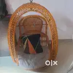 Wooden swing for home