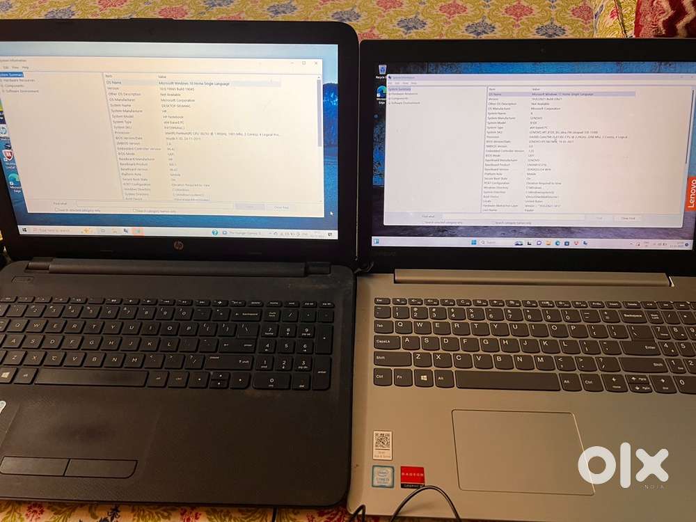 2 LAPTOPS FOR SALE HP & LENOVO