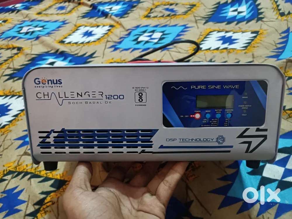 Genius challenger 1200 inverter