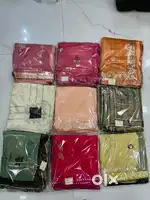 Latest trending sarees and , dupatta set, pant set , kurtis mix sizes