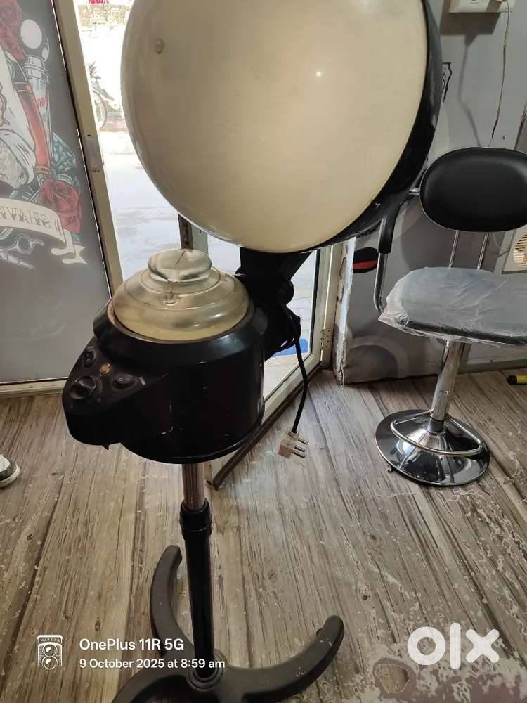 Salon hair steamer