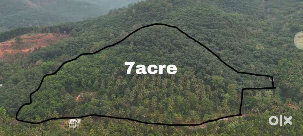 7 acre Land and House near Mannarkad