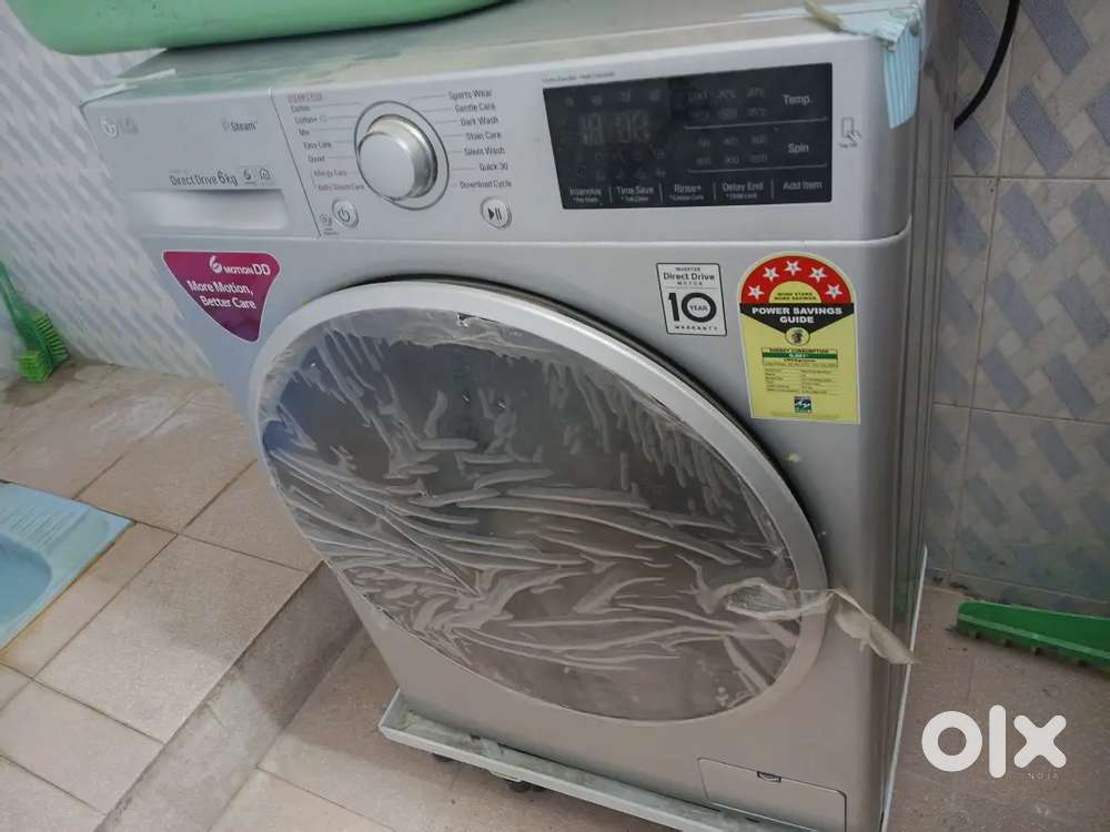 Washing machine fully automatic front load of 6kg LG company
