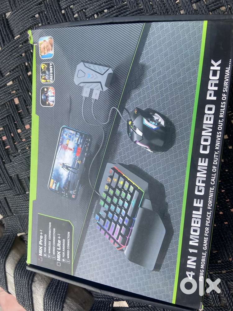 4 in 1 Mobile game combo pack