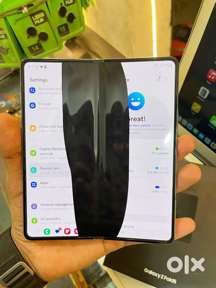 Samsung Galaxy Z Fold4 5G (Graygreen, 12GB RAM, 256GB Storage)