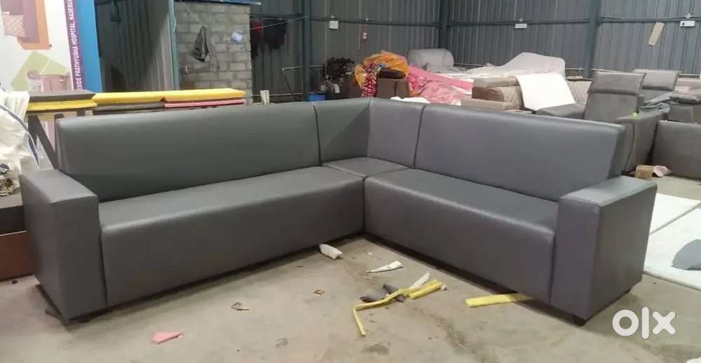 NEW QUALITY L TYPE SOFA SET AVAILABLE AT ZAM ZAM FURNITURE
