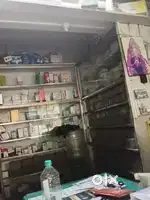 Medical shop for sale running shop, near BSNl office