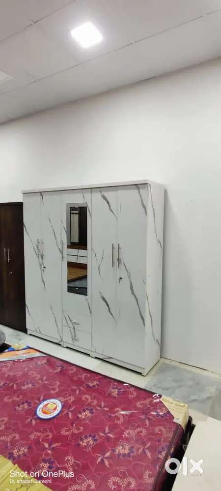 5 Door Wardrobe  Free Delivery – Multiple Colour Options