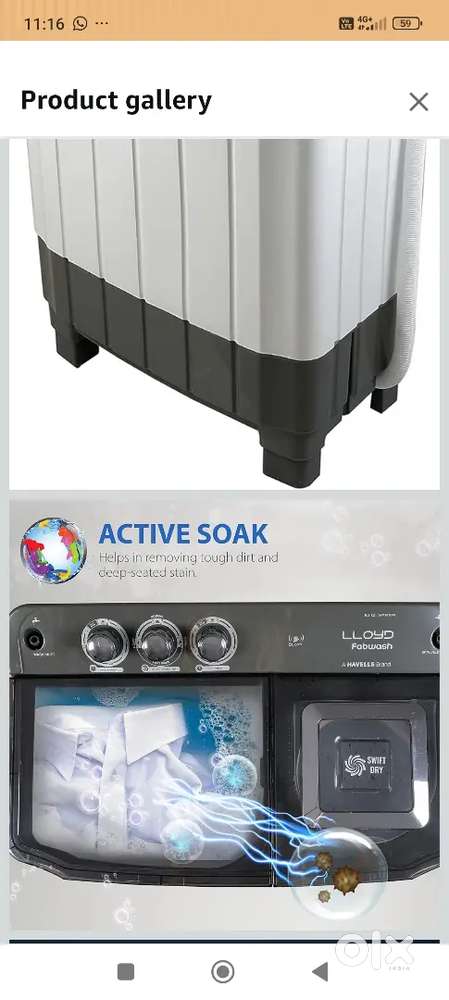 Havells Washing machine