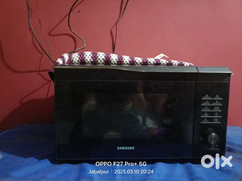 Microwave samsung new peace only 1 time use