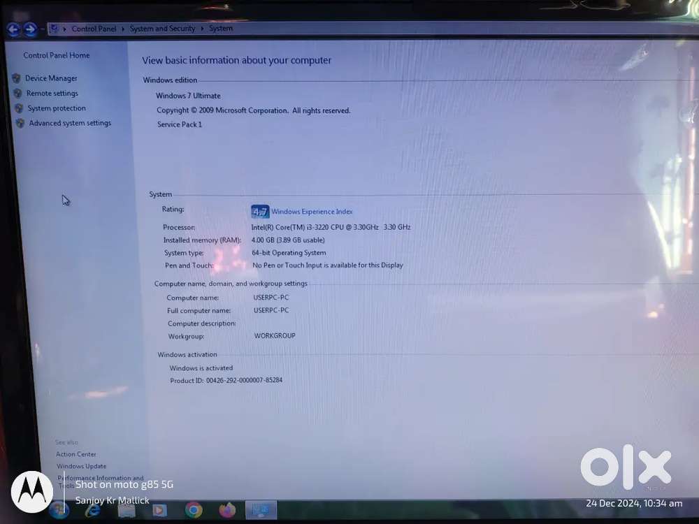 New Computer all set