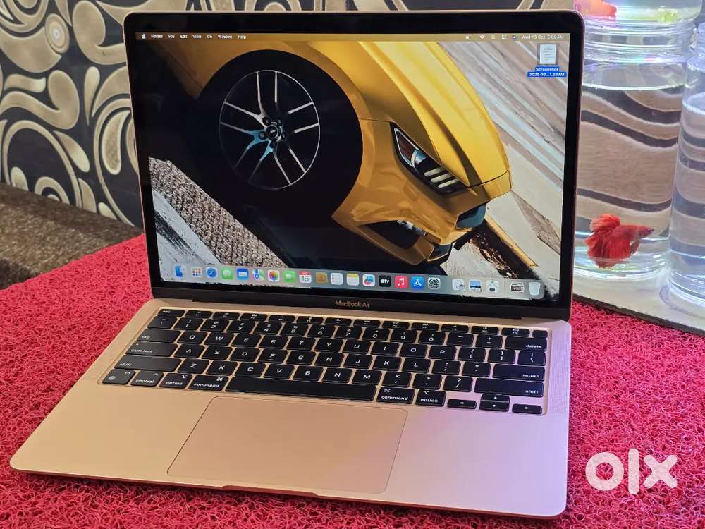 M1 Air Gold 2023  Apple Macbook 8gb 256gb SSD 13inch Retina Touch iD