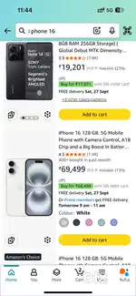 Brand new i phone 16