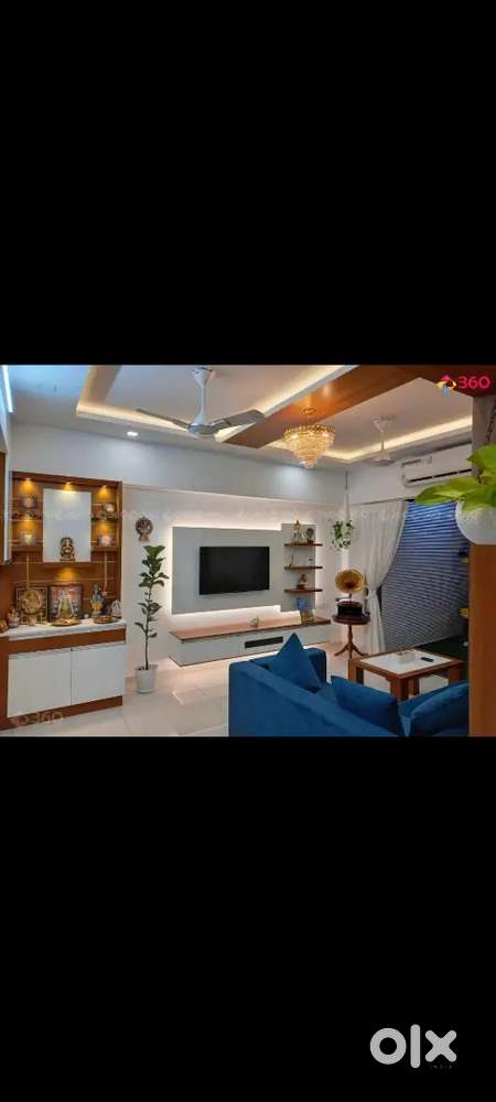 3 BHK FULLY FURNISHED PREMIUM GATED FLAT RENT AT PANAMPALLY NAGAR