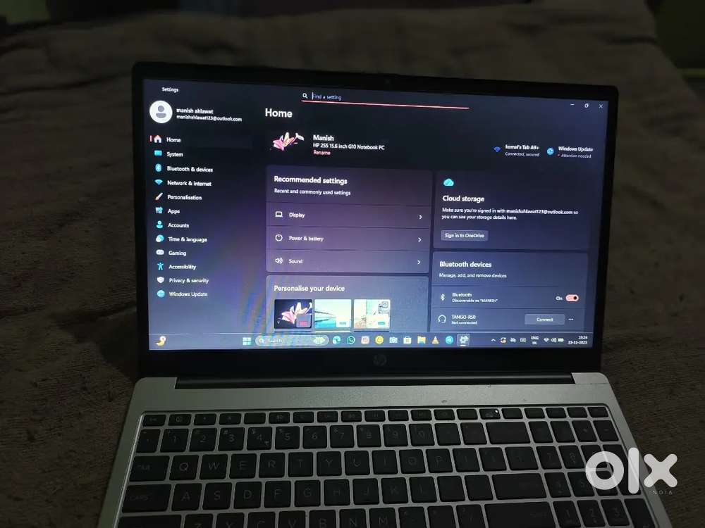 Laptop hp 225 G10 notebook