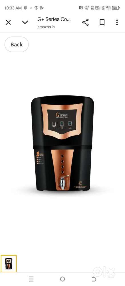 Ro water purifier