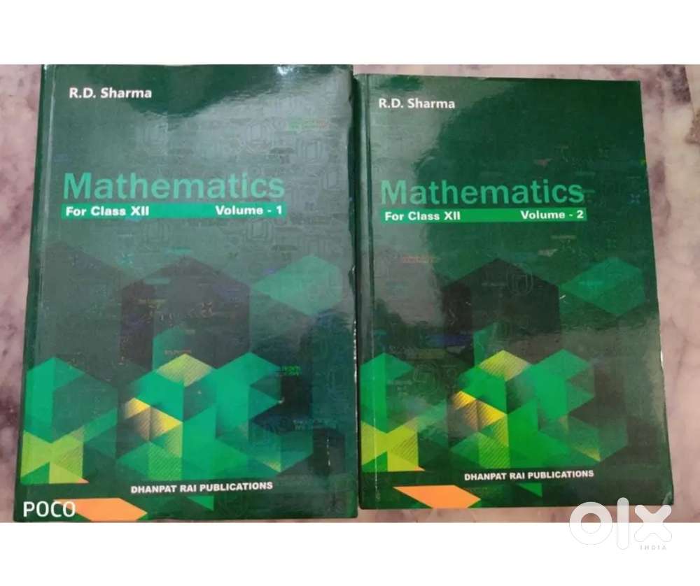 Rd sharma book class 12