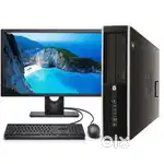 Computer sale complete set with led key board mouse mouse and cable