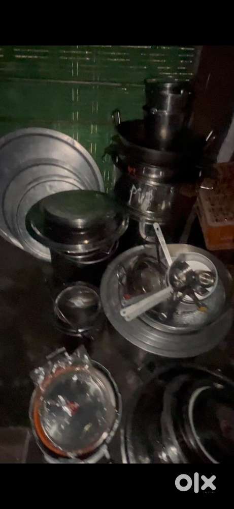 A to Z hotel equipments (for veg hotel) for sale or rent