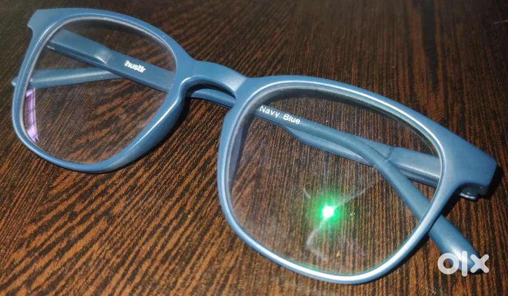 Lenskart BLU Screen glasses, Hustlr, Navy Blue frames