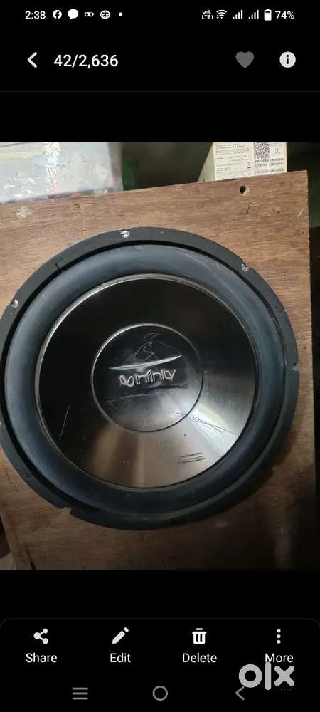 Car subwoofer 1200wqtt