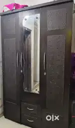 Almirah, study table, dresing mirror,