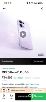 Oppo reno 13 pro