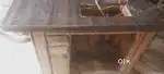 Sewing machine wooden stand