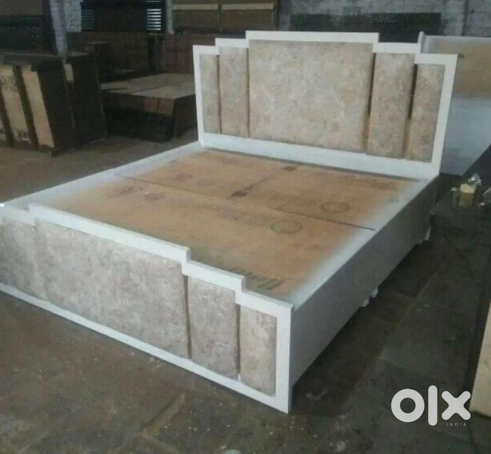 Today super sale buy new double bed with box 7200 EMI Available