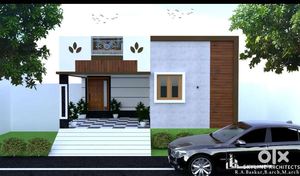 ராசி நகர் முசிறி (கொளக்குடி )1bhk புதிய வீடு விற்பனை