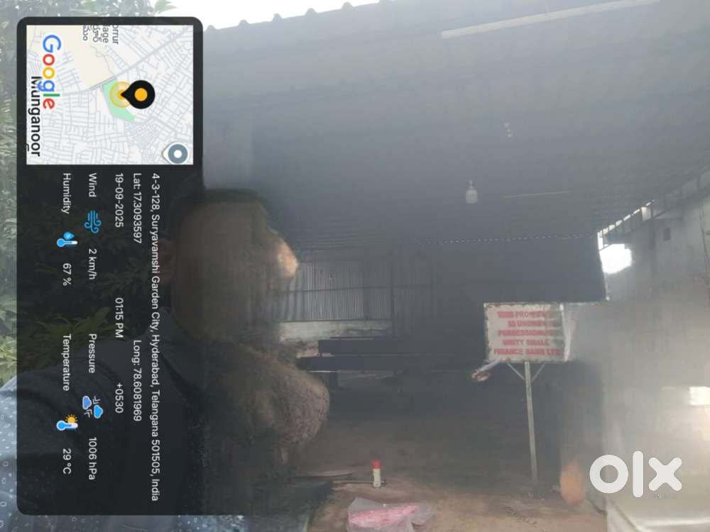 Open Land with Shed For Sale in Hayathnagar Village