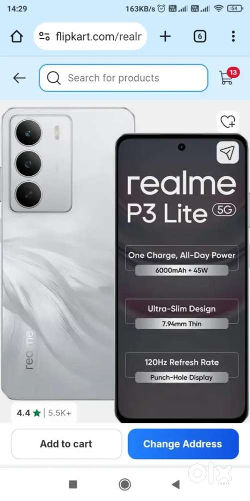 Realme p3 lite 5g