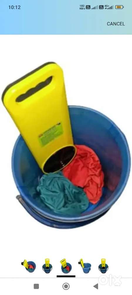 Portable balti washing machine