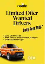 Rapido Car Rentals / Lease / Fleet / Rent a car