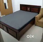 With storage New queen size cot selling at affordable prices