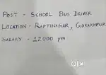 School Bus Driver