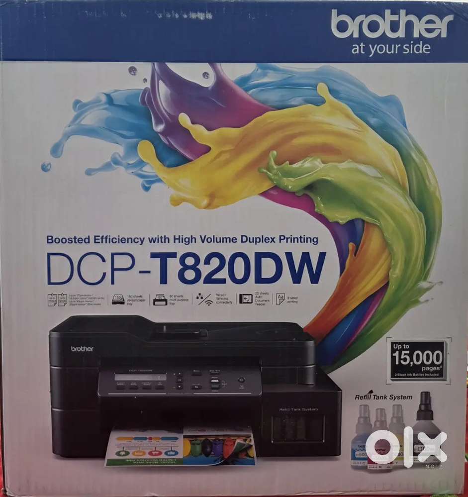 Brand New Brother DCP-TD820DW Printer  Box Packed  GST Bill Availabl