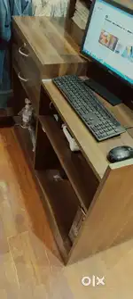 Shop wooden counter