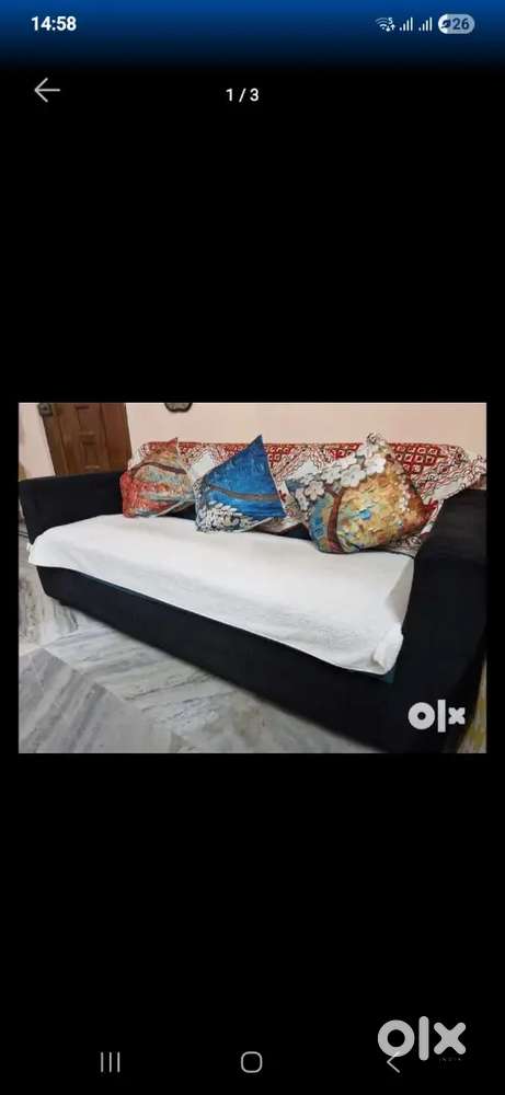 Sofa 3 seater 1 year old